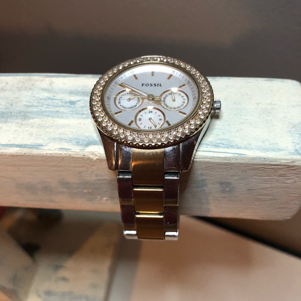 Women’s Multifunction Fossil Watch Stainless Steel